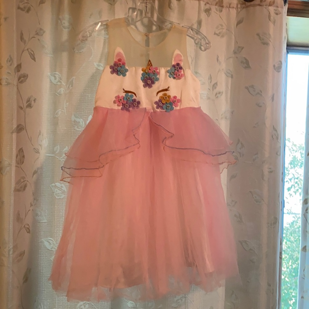 Unicorn dress. Size 10-12